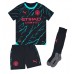Manchester City Erling Haaland #9 kläder Barn 2023-24 Tredje Tröja Kortärmad (+ korta byxor)